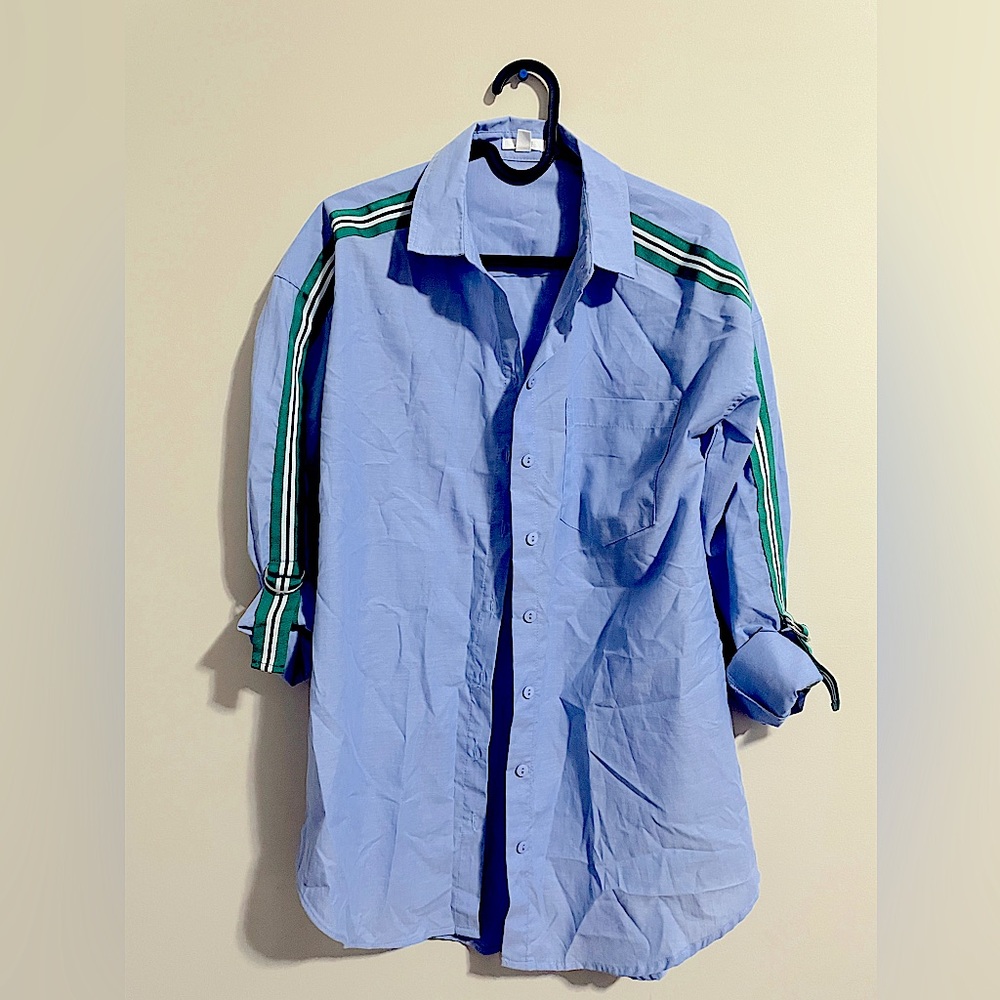 DETAIL POPLIN BLOUSE
